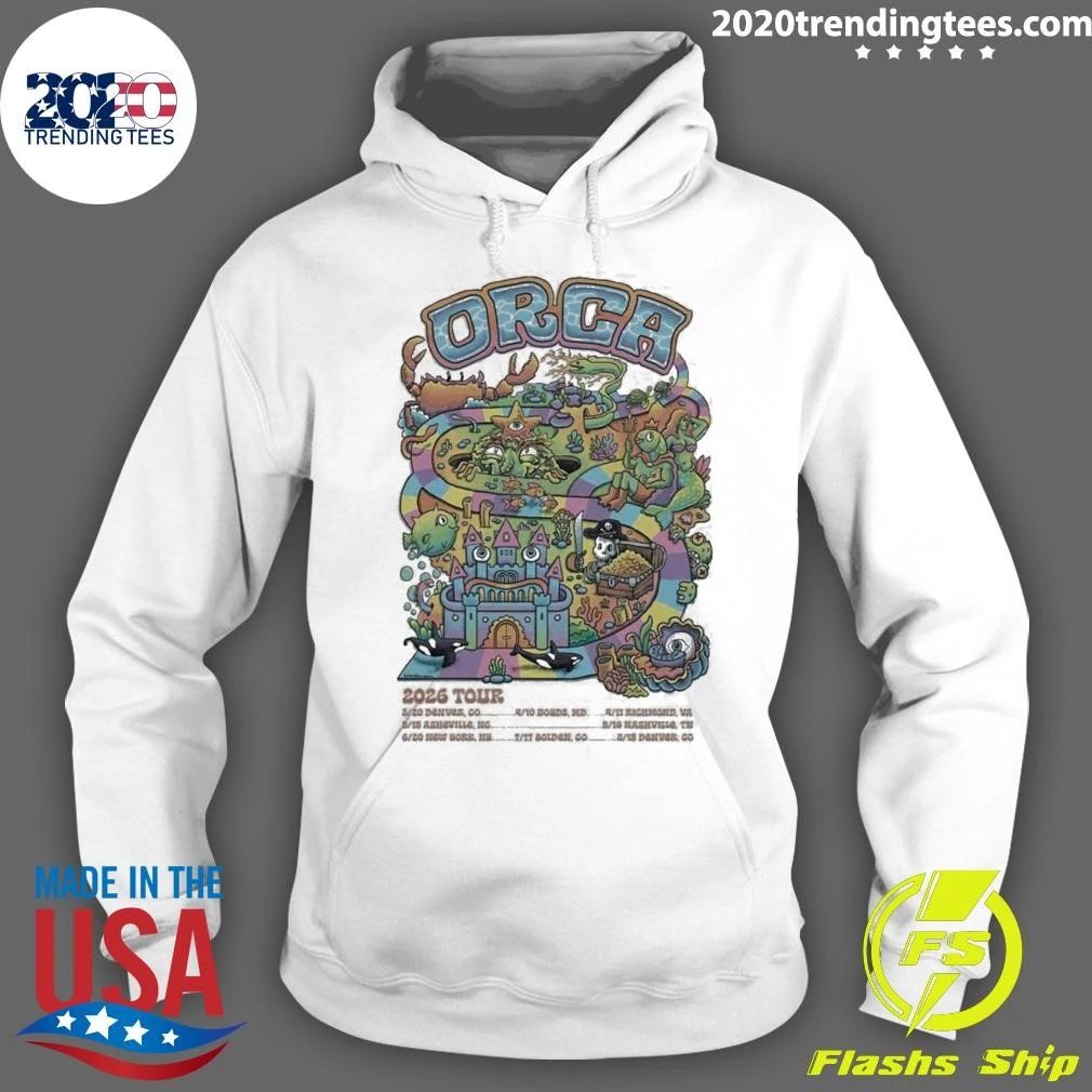 Morca The Band 2026 Summer Tour Poster Shirt