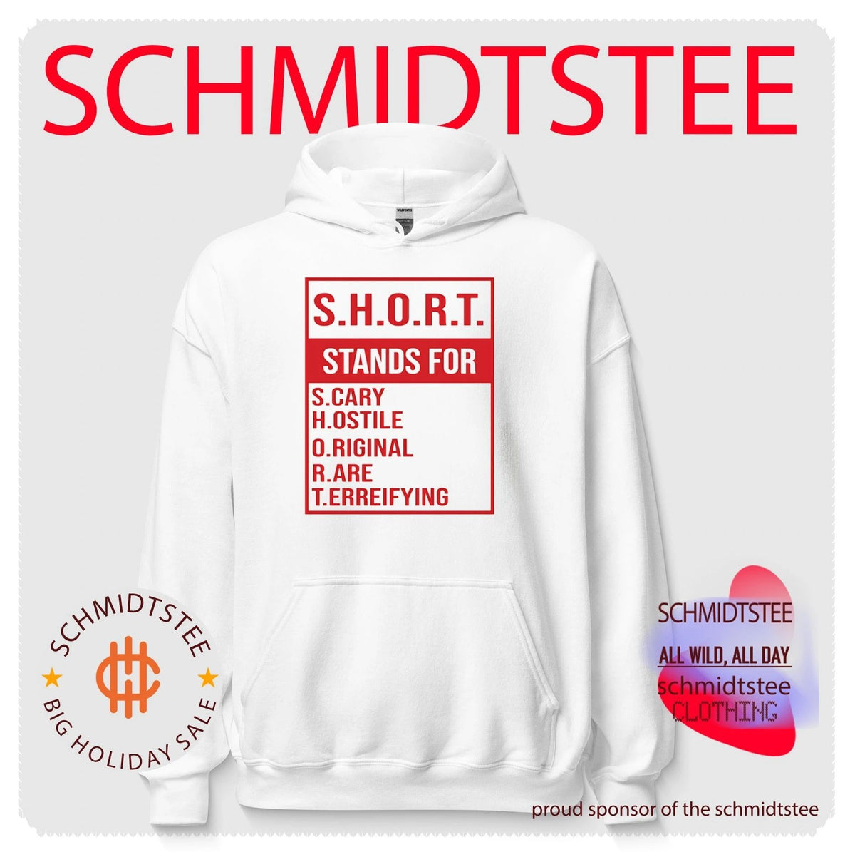 Short Stands for Scary Hostile Original Rare and Terrifying shirt