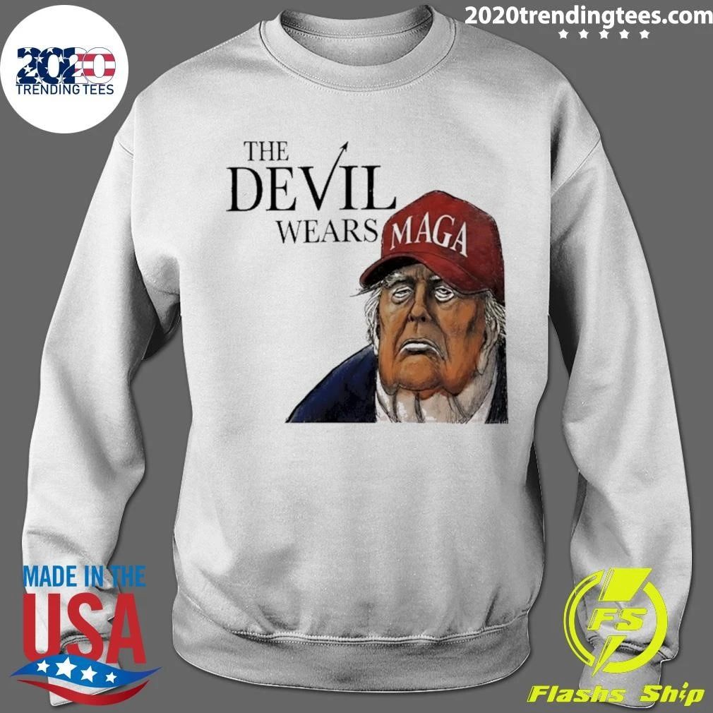 Trump The Devil Wears Maga Shirt