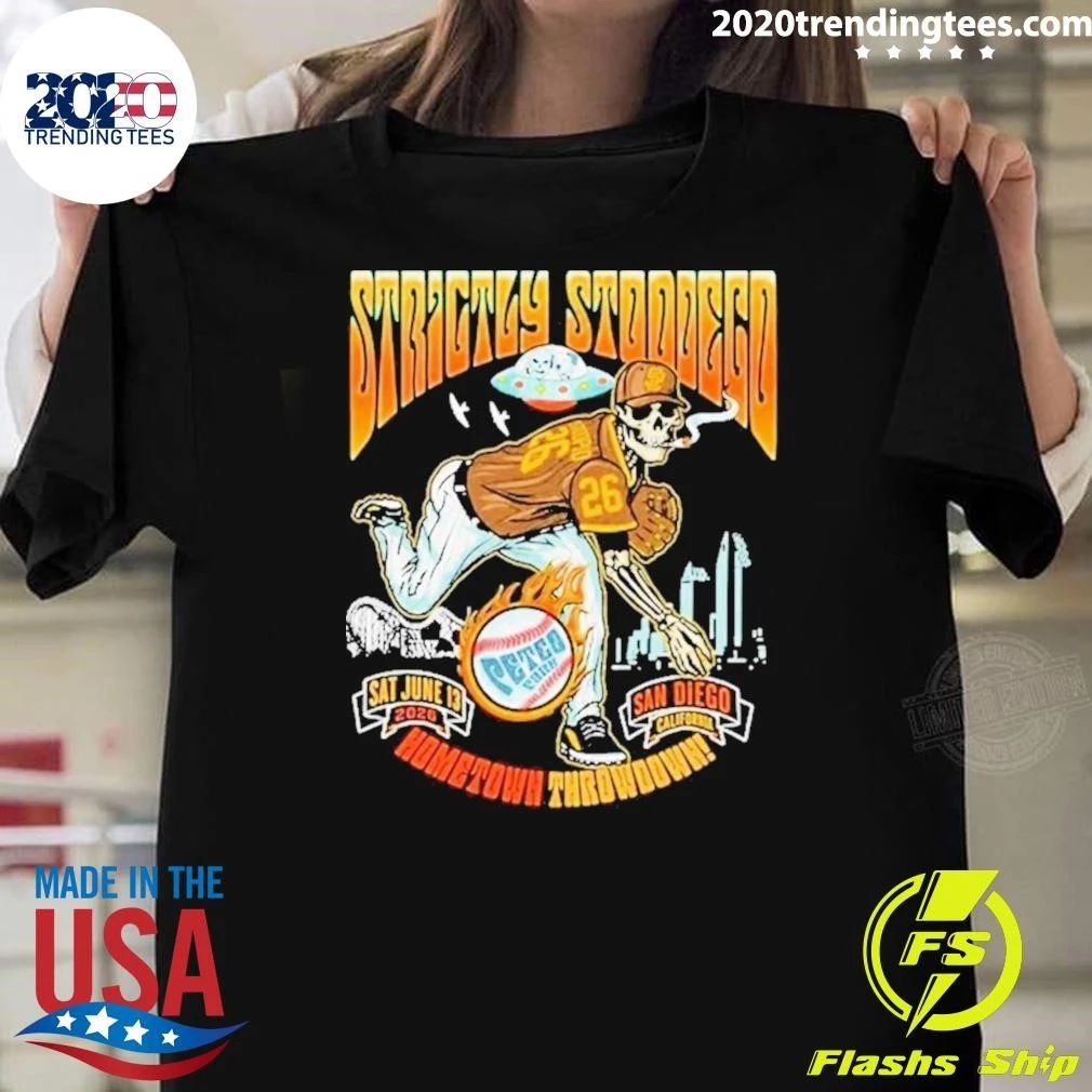 Slightly Stoopid June 13 2026 San Diego Padres Hometown Throwdown Shirt