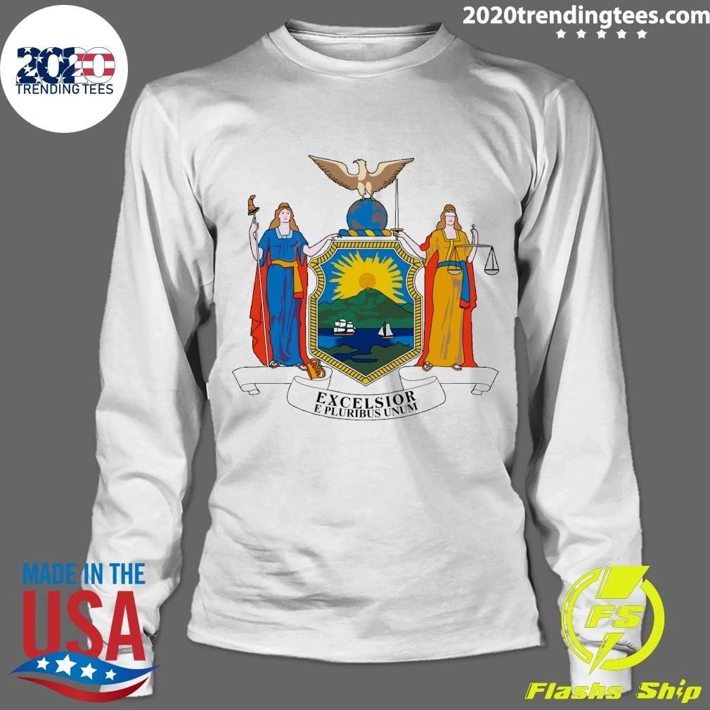 Excelsior E Pluribus Unum Flag of New York 1896–1901 Shirt