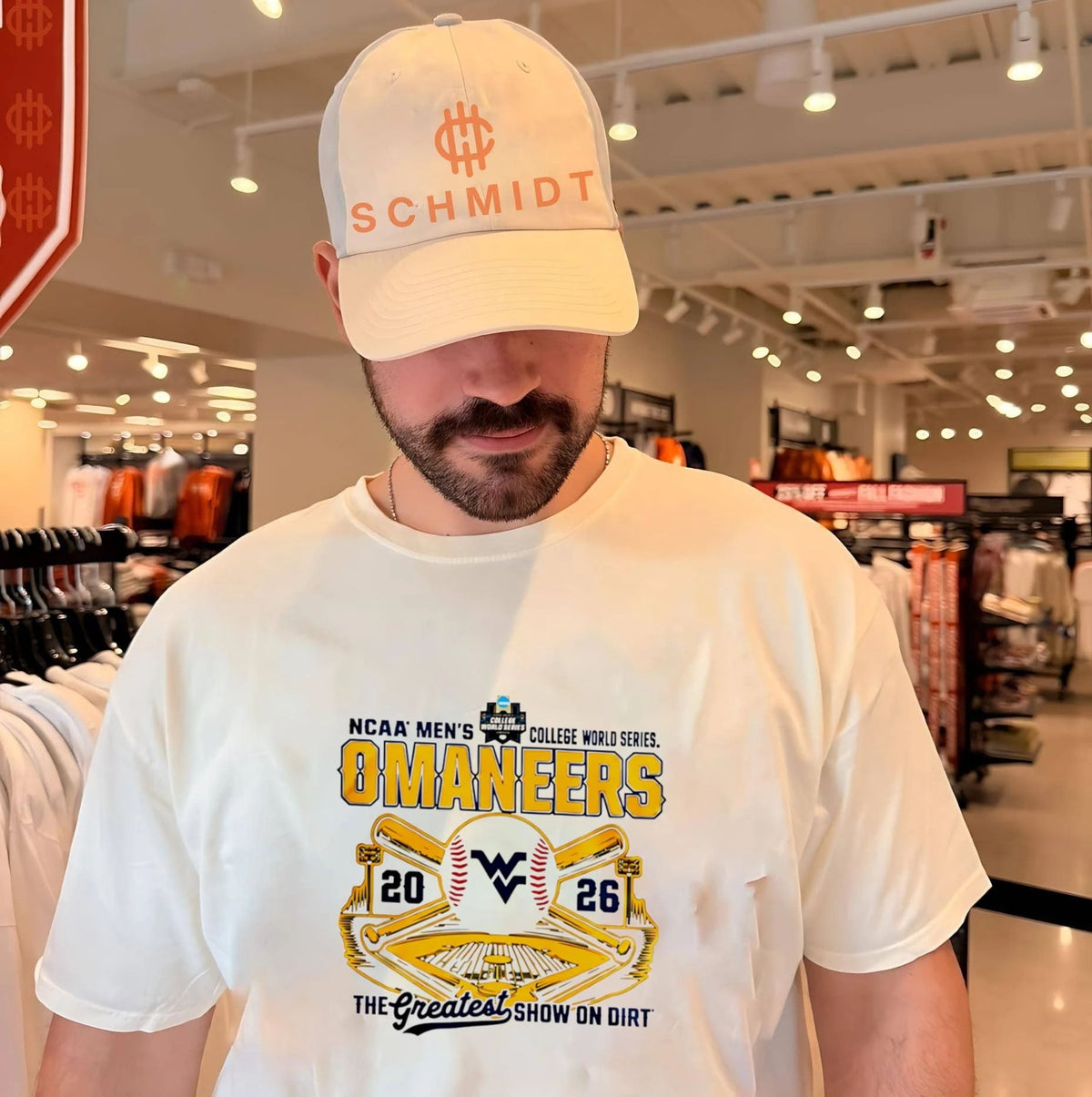 West Virginia Mountaineers Omaneers Baseball College World Series 2026 shirt