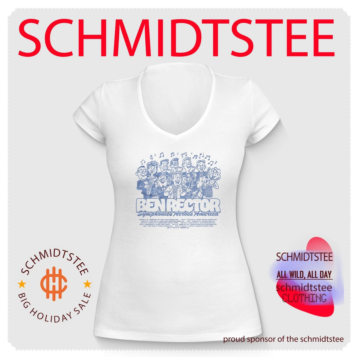 Ben Rector Symphonies Across America Tour shirt