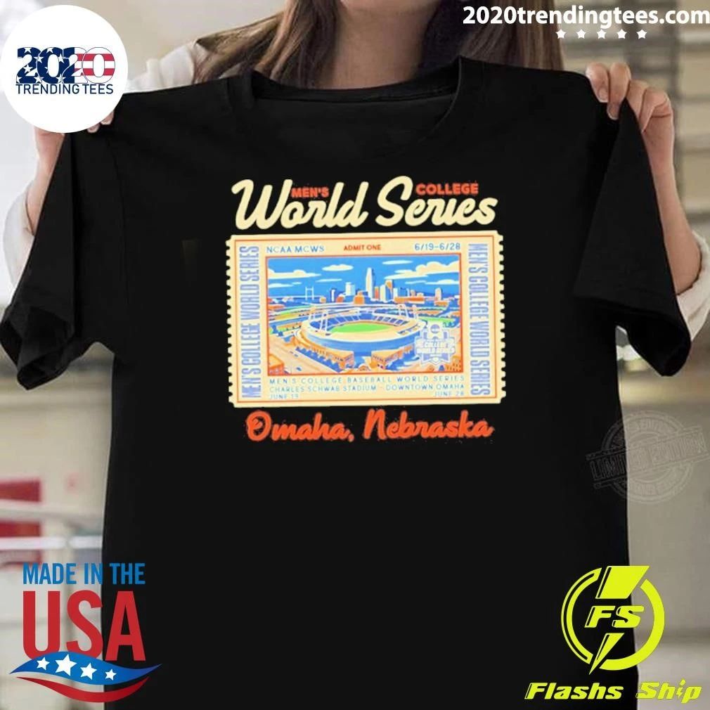2026 Men’s College World Series Omaha Nebraska Shirt