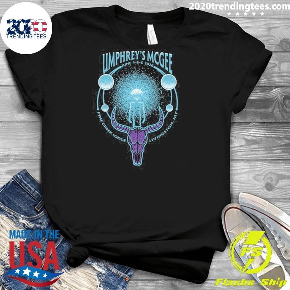 Umphrey’s McGee Show Livingston, MT June 4-6 2026 Shirt