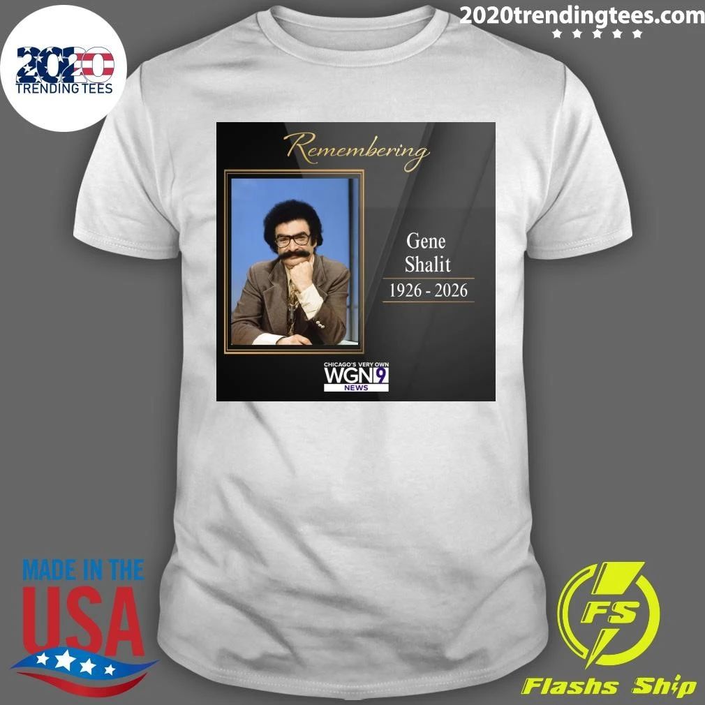 Remembering Gene Shalit 1926-2026 Shirt