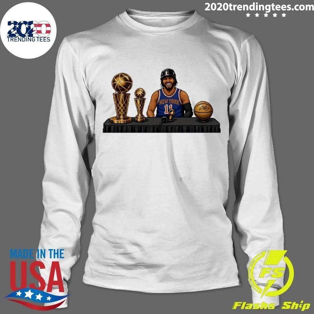 King Of Ny Jalen Brunson NBA Finals MVP Signature Trophy 2026 Shirt