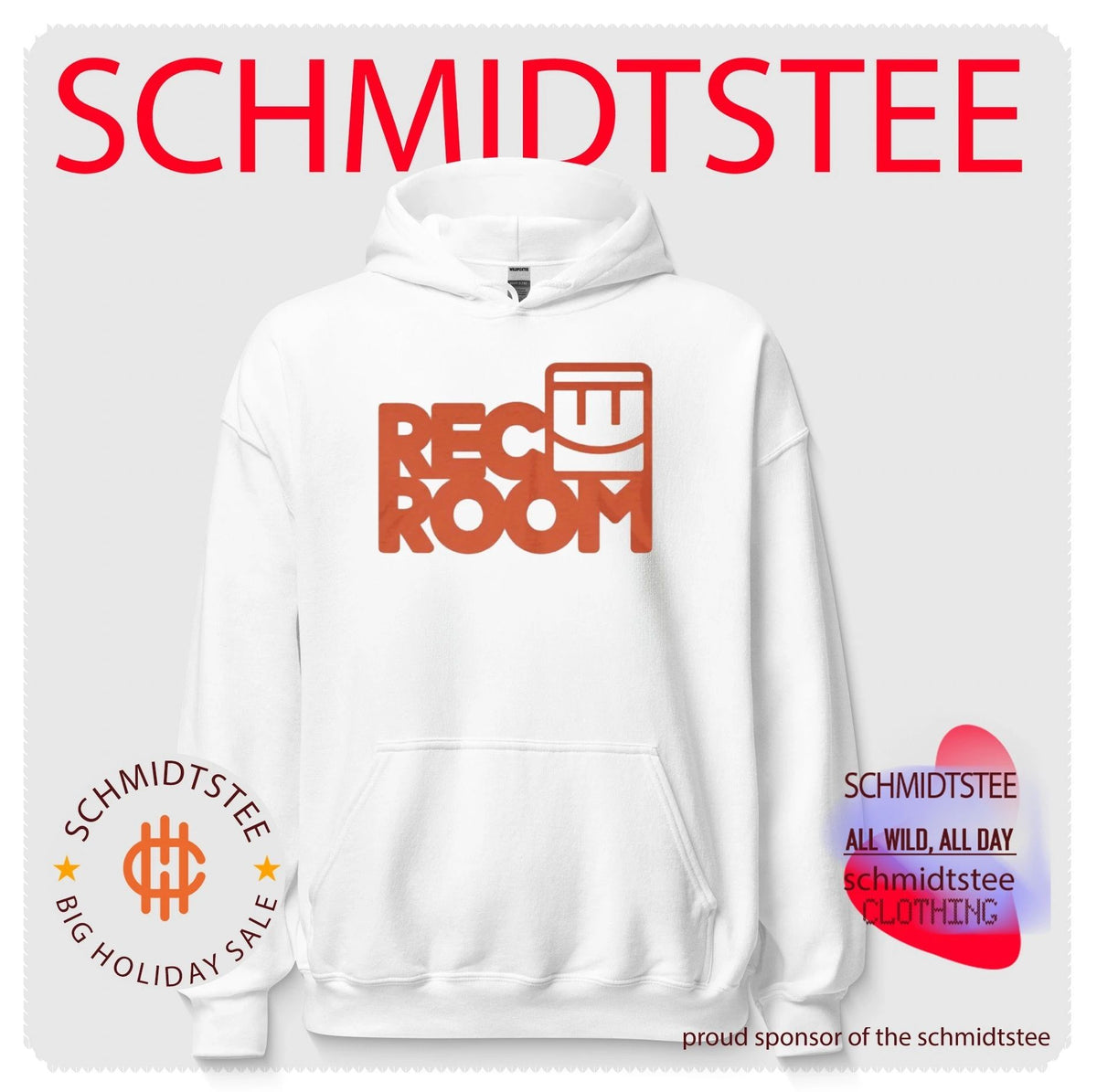 Rec Room 2026 logo shirt
