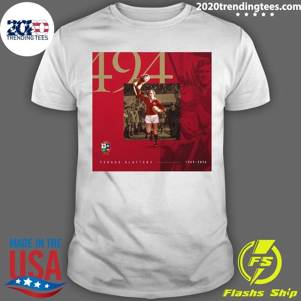 Rip Fergus Slattery 1949-2026 Shirt