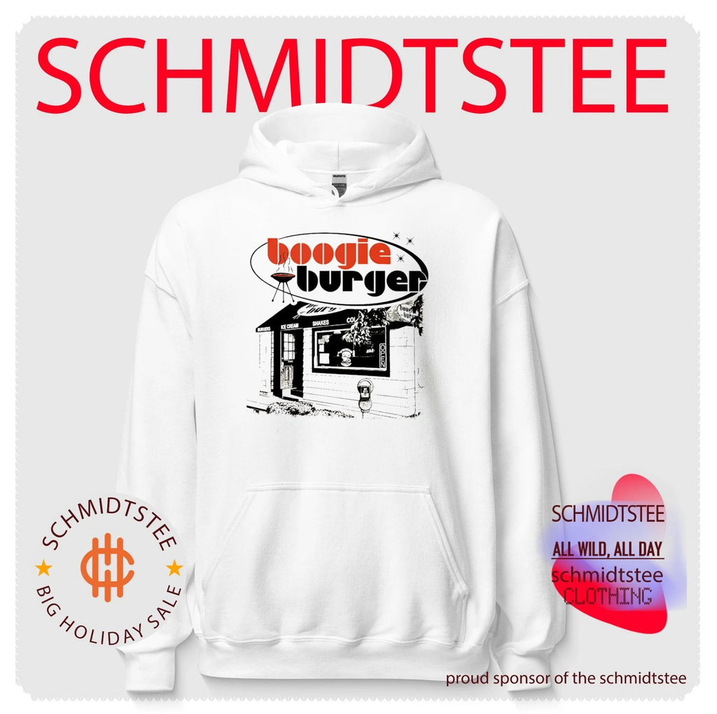 Boogie Burger Retro Diner fast food grill shirt