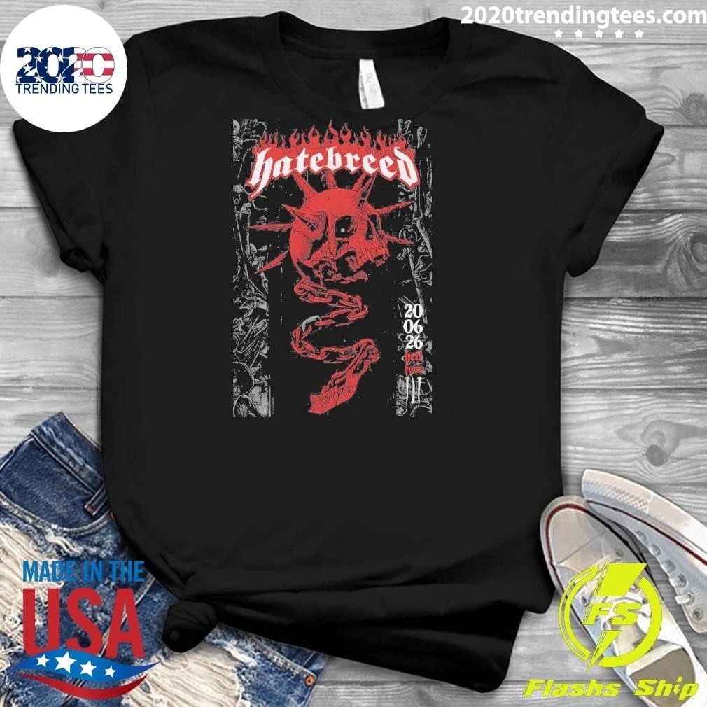 Hatebreed Hellfest June 20 2026 in Clisson France Shirt