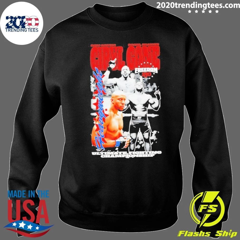 Ciryl Gane Ufc Freedom 250 Graphic Shirt
