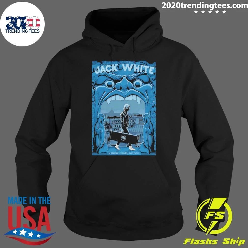 Jack White L’Olympia in Paris France June 14 2026 Shirt