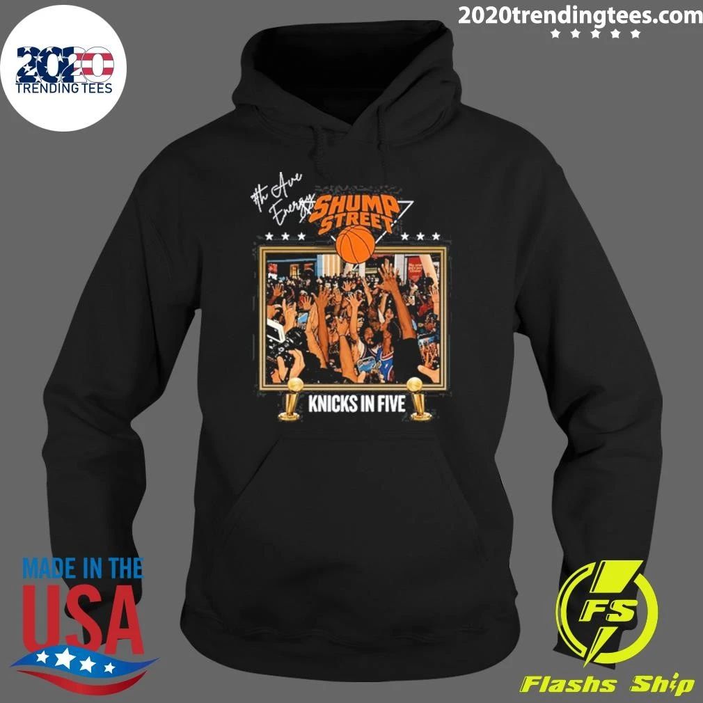 Shump Street Man Of The People Championship Tee NY Knicks Signature Shirt
