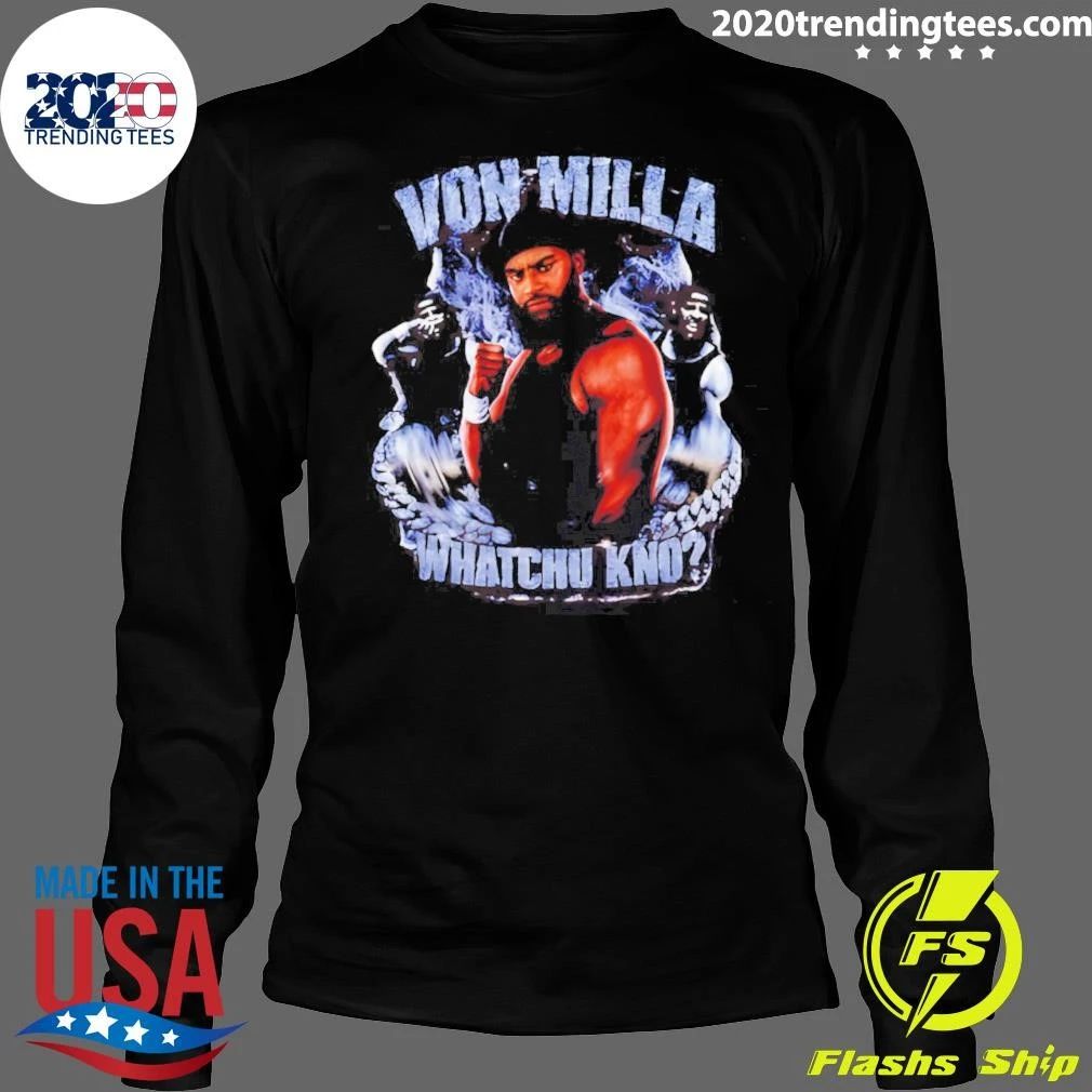 Von Milla Whatchu Kno Player Collage Shirt