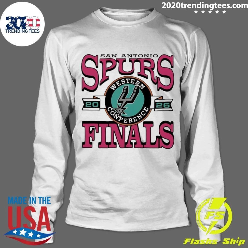 Spurs Finals 2026 Nba Western Conference Champions Shirt