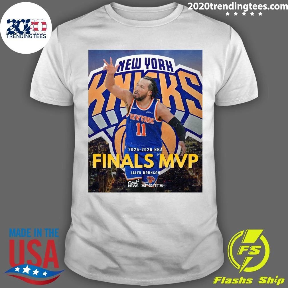Jalen Brunson Named NBA Finals MVP After Historic 45-Point Effort In Knicks’ Clinching Win Shirt