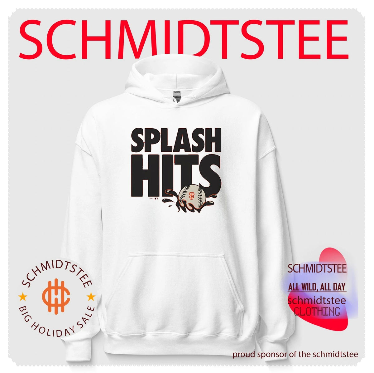 San Francisco Giants Splash Hits logo shirt