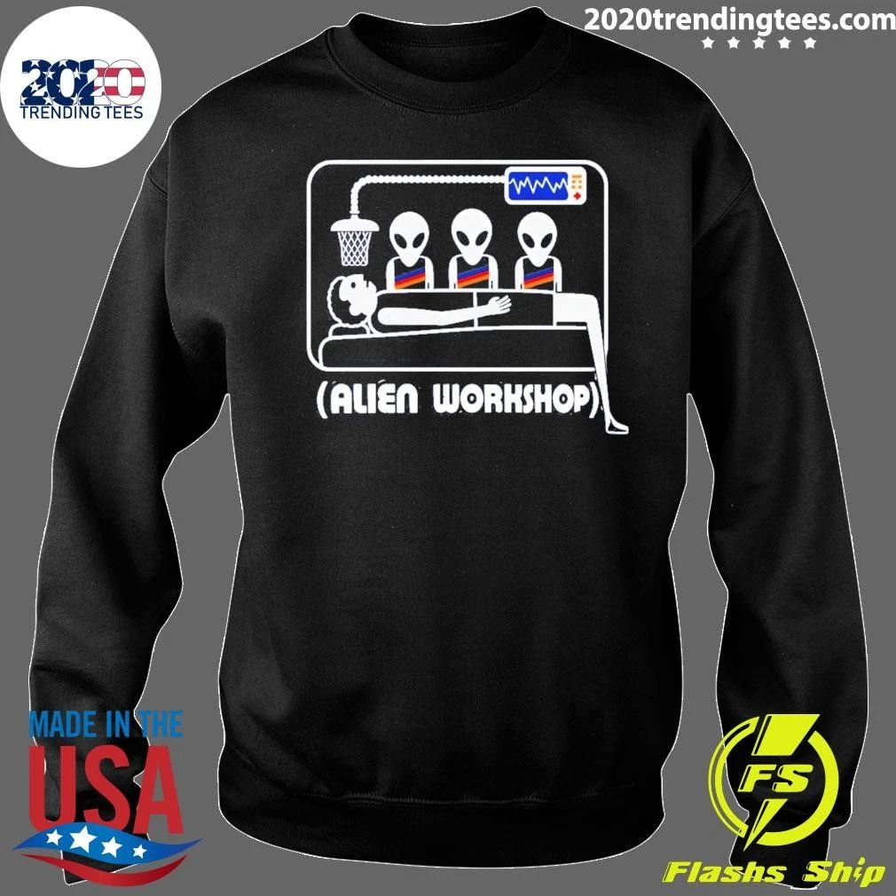 Spurs Basketball Players Performing Surgery Alien Workshop Shirt
