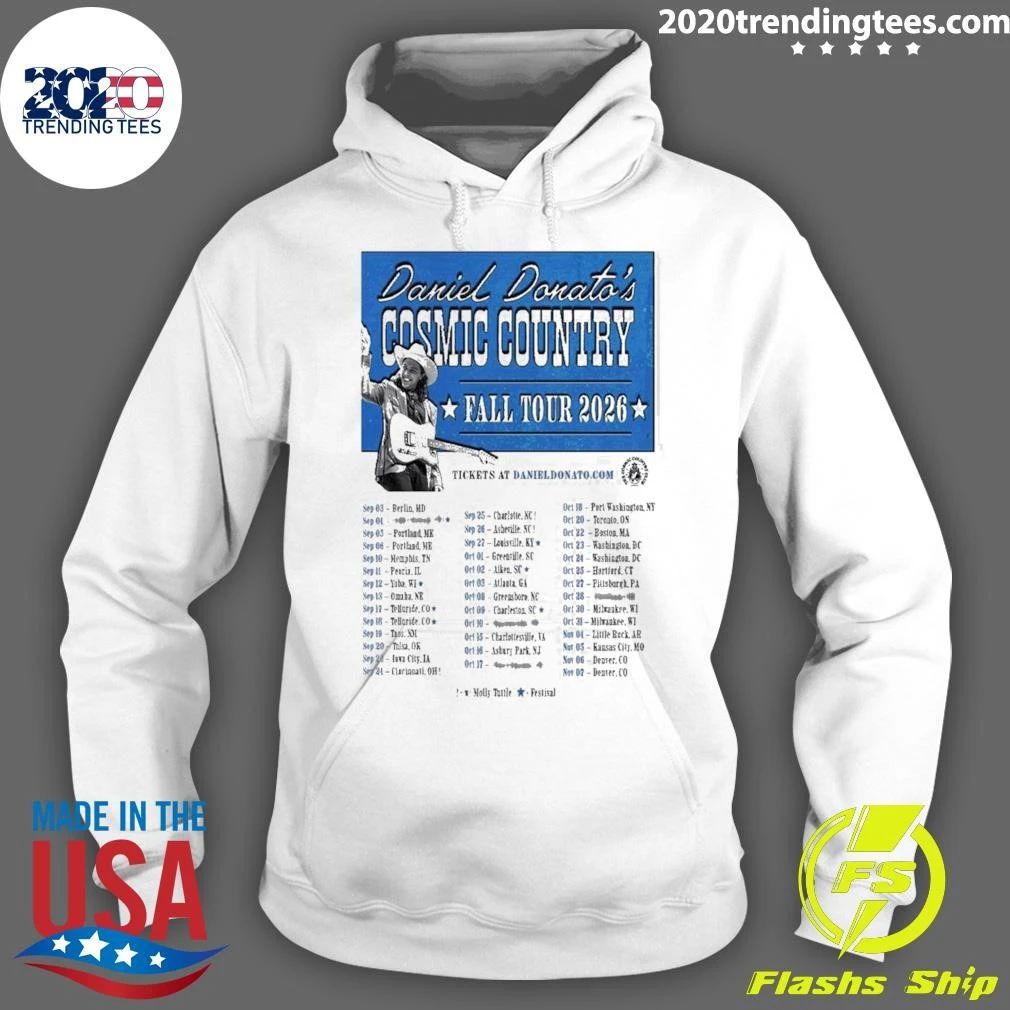 Daniel Donato The Final Shows 2026 Poster Shirt