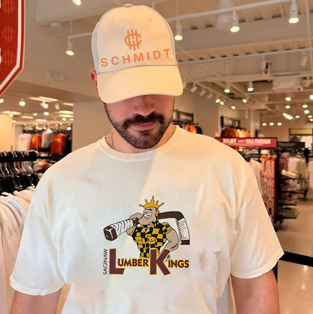 Saginaw Lumber Kings Hockey illustration shirt