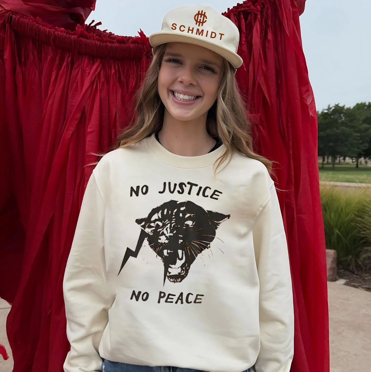 No justice no peace black panther graphic shirt