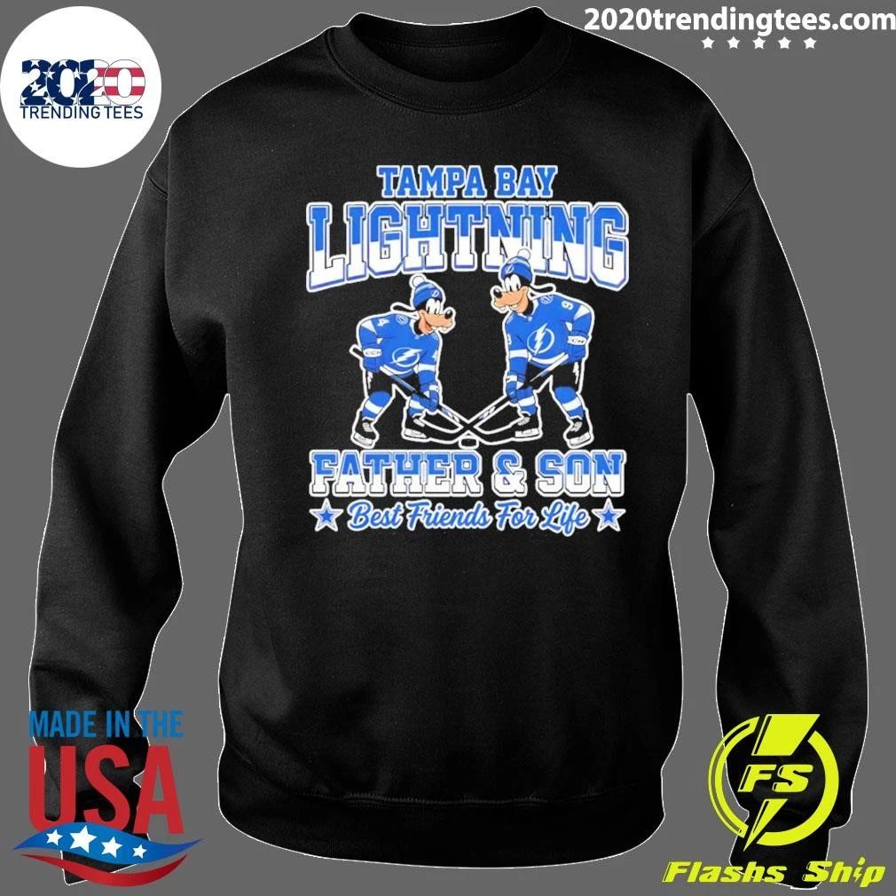 Tampa Bay Lightning Father And Son Best Friends For Life Shirt