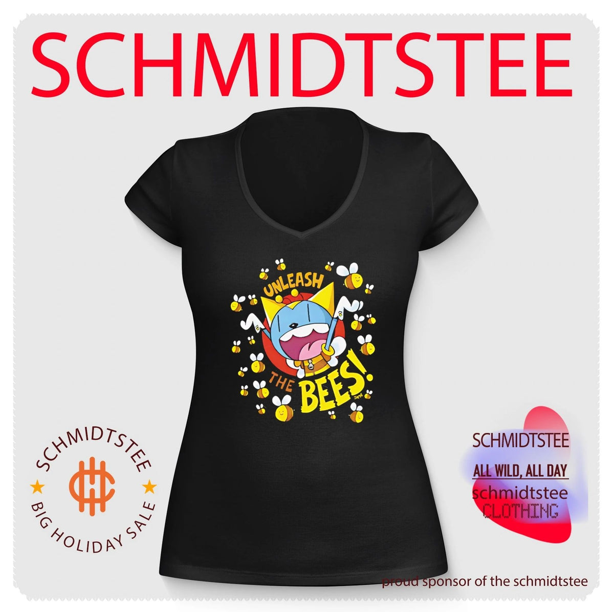 Looshkin Unleash the Bees graphic shirt