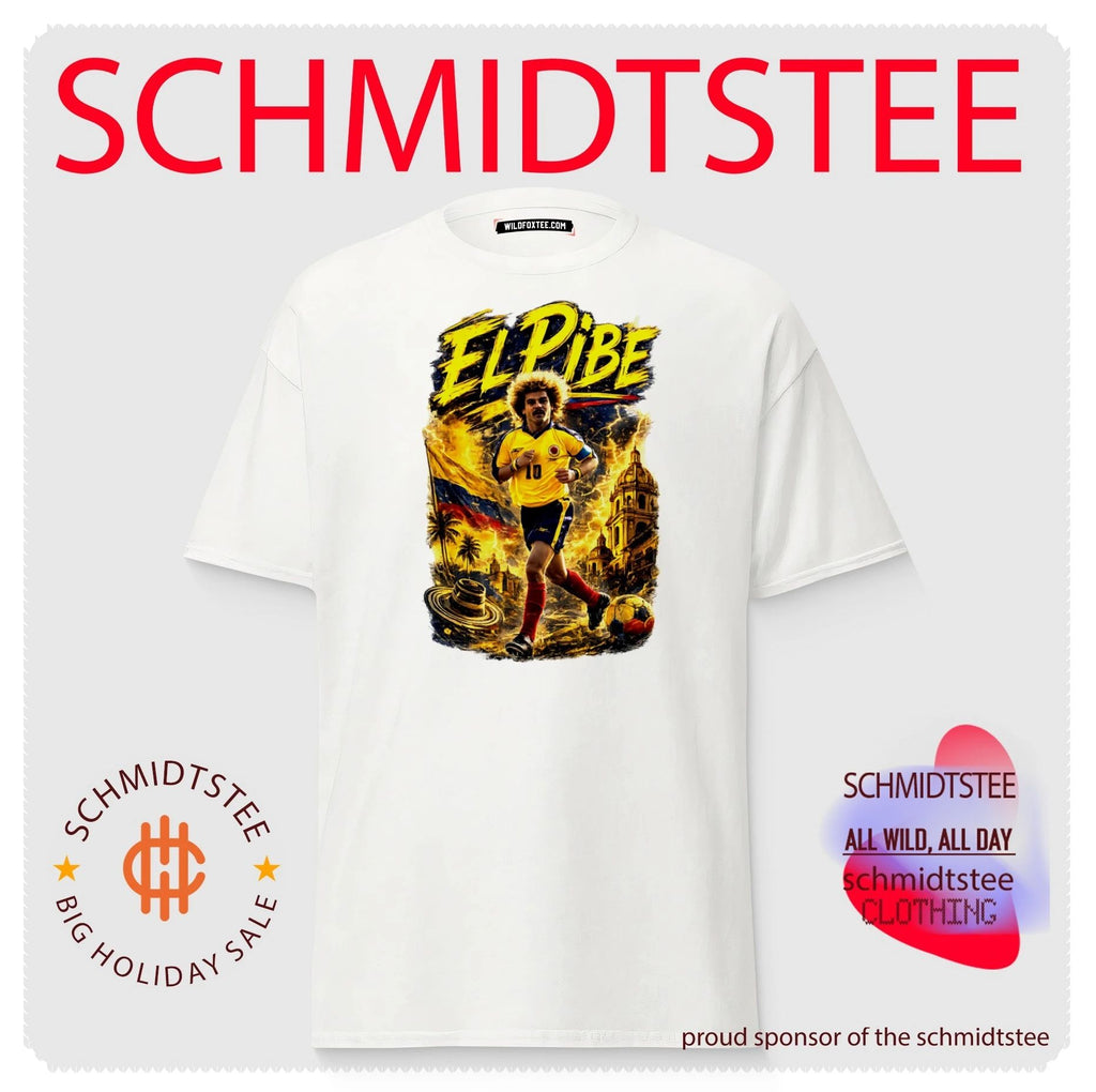 El Pibe Carlos Valderrama Colombia National Football Team Legend shirt