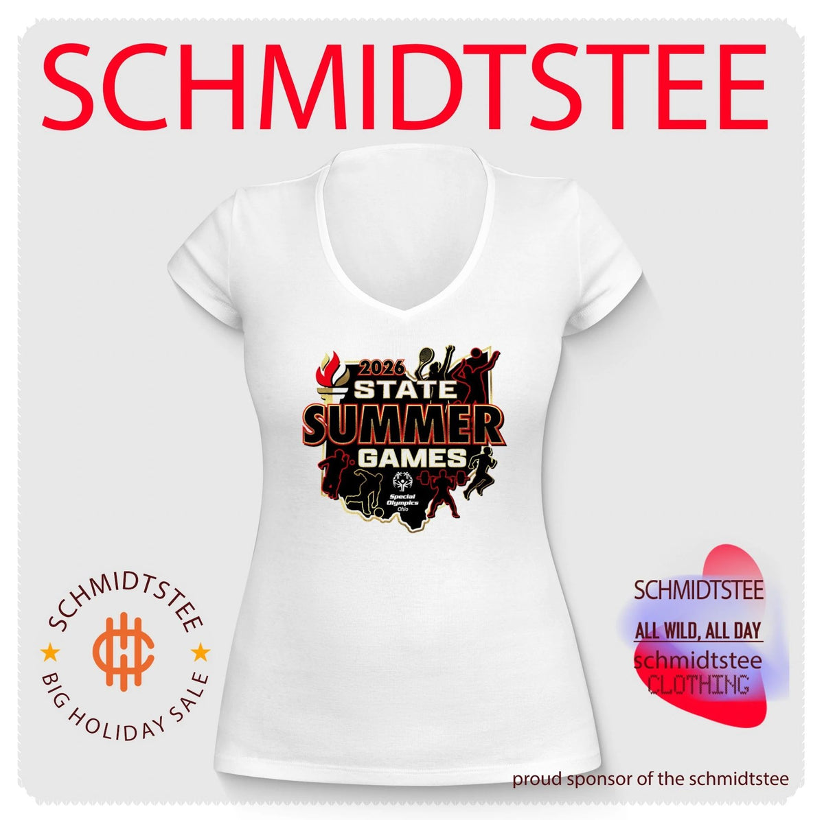 2026 SOOH Summer Games logo shirt