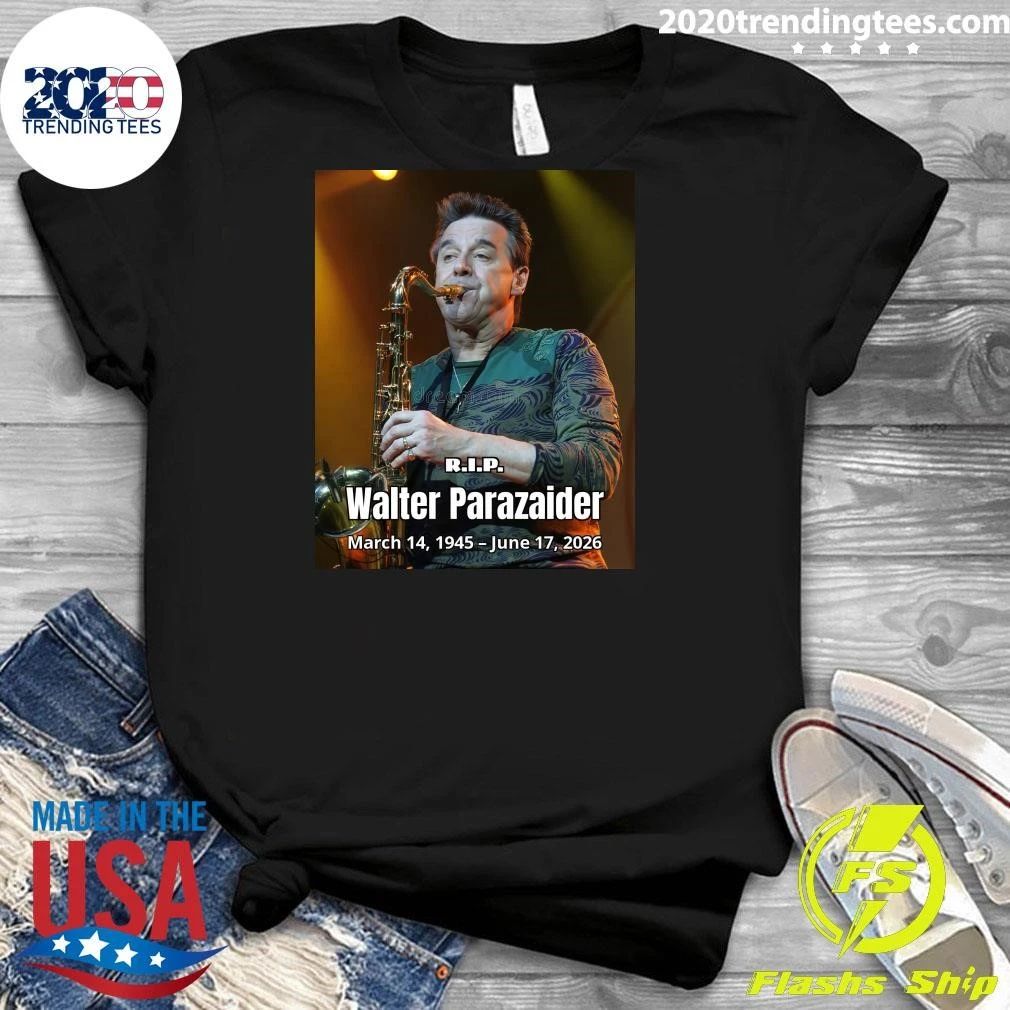 R.I.P. Walter Parazaider Chicago Co-Founder Dies at 81 After Long Battle with Alzheimer’s Shirt