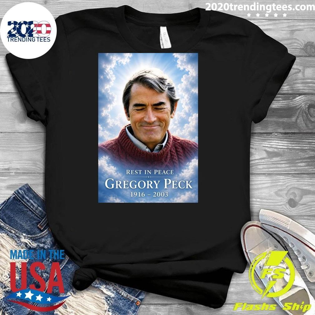 Rest In Peace Gregory Peck 1916-2003 Shirt