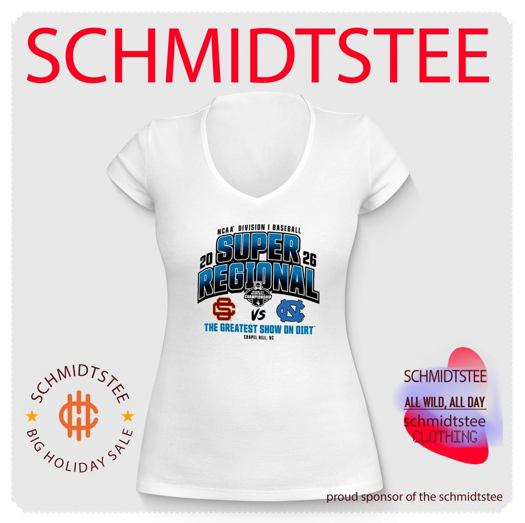South Carolina Gamecocks vs North Carolina Tar Heels 2026 NCAA Baseball Super Regional The Greatest Show on Dirt shirt