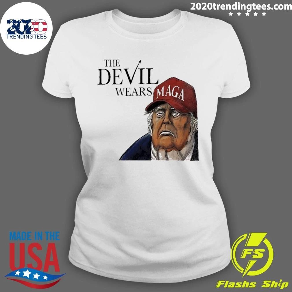 Trump The Devil Wears Maga Shirt