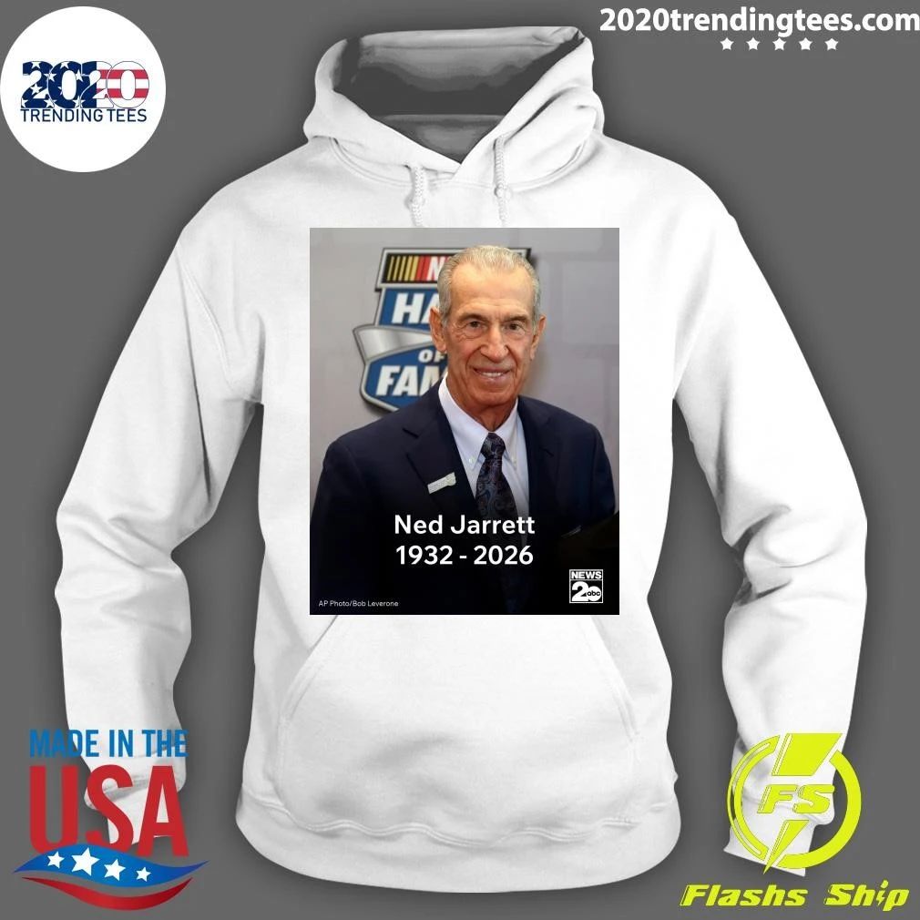 Nascar Hall Of Fame Driver Ned Jarrett 1932-2026 Shirt