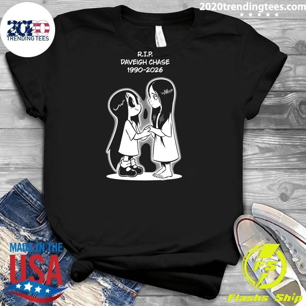 Rip Daveigh Chase 1990-2026, Devastated To Hear That Daveigh Chase (known For Samara, Lilo, And Chihiro) Just Passed Away Shirt