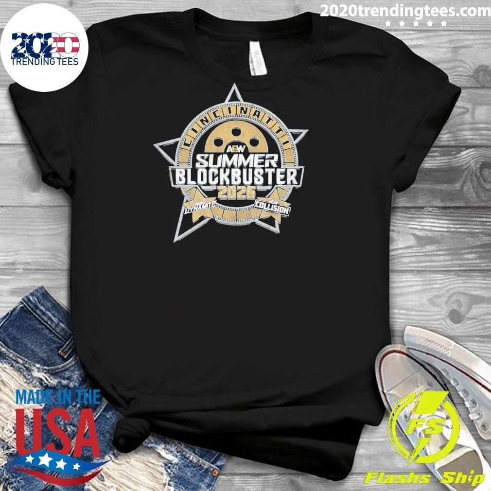 Cincinnati AEW Summer Blockbuster 2026 Event Shirt