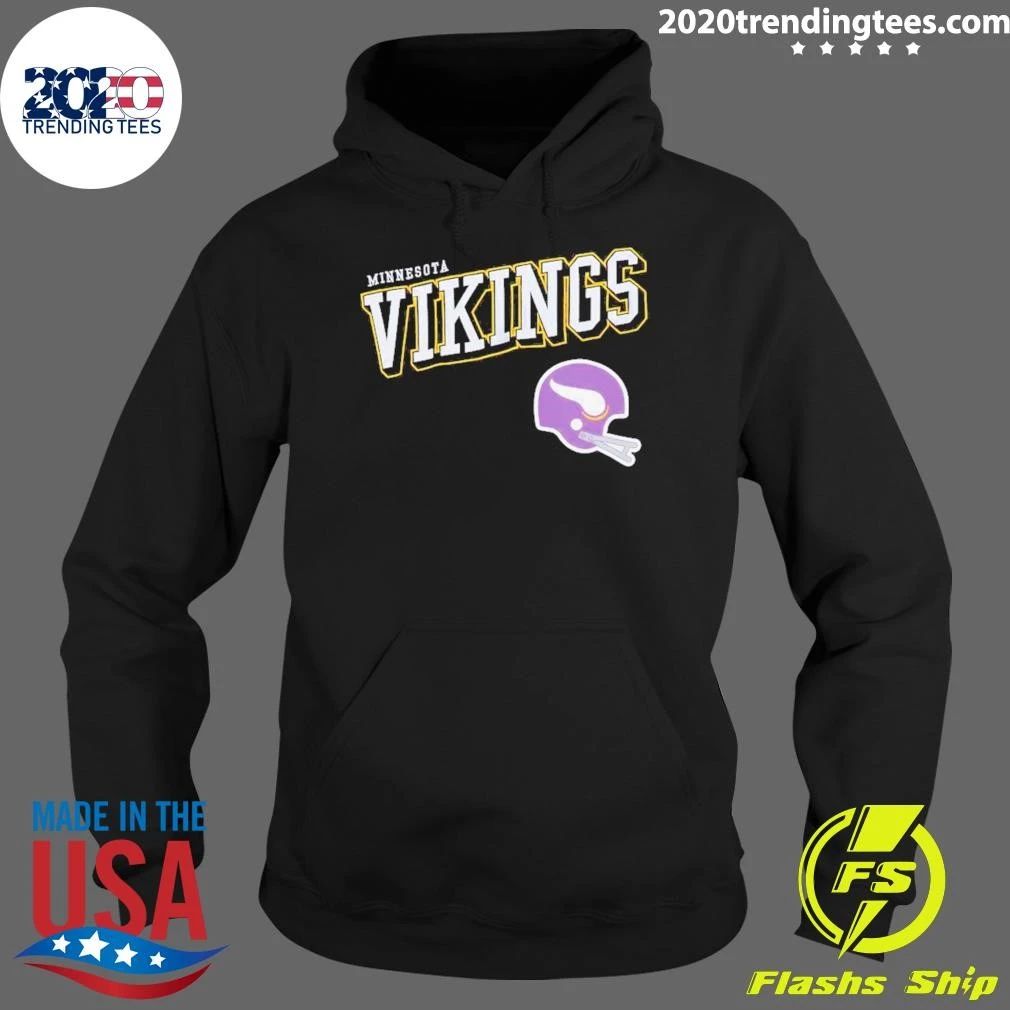 Minnesota Vikings Black Vintage Shirt