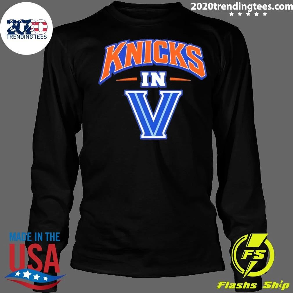 Knicks In 5 V Logo Nova Knicks Shirt
