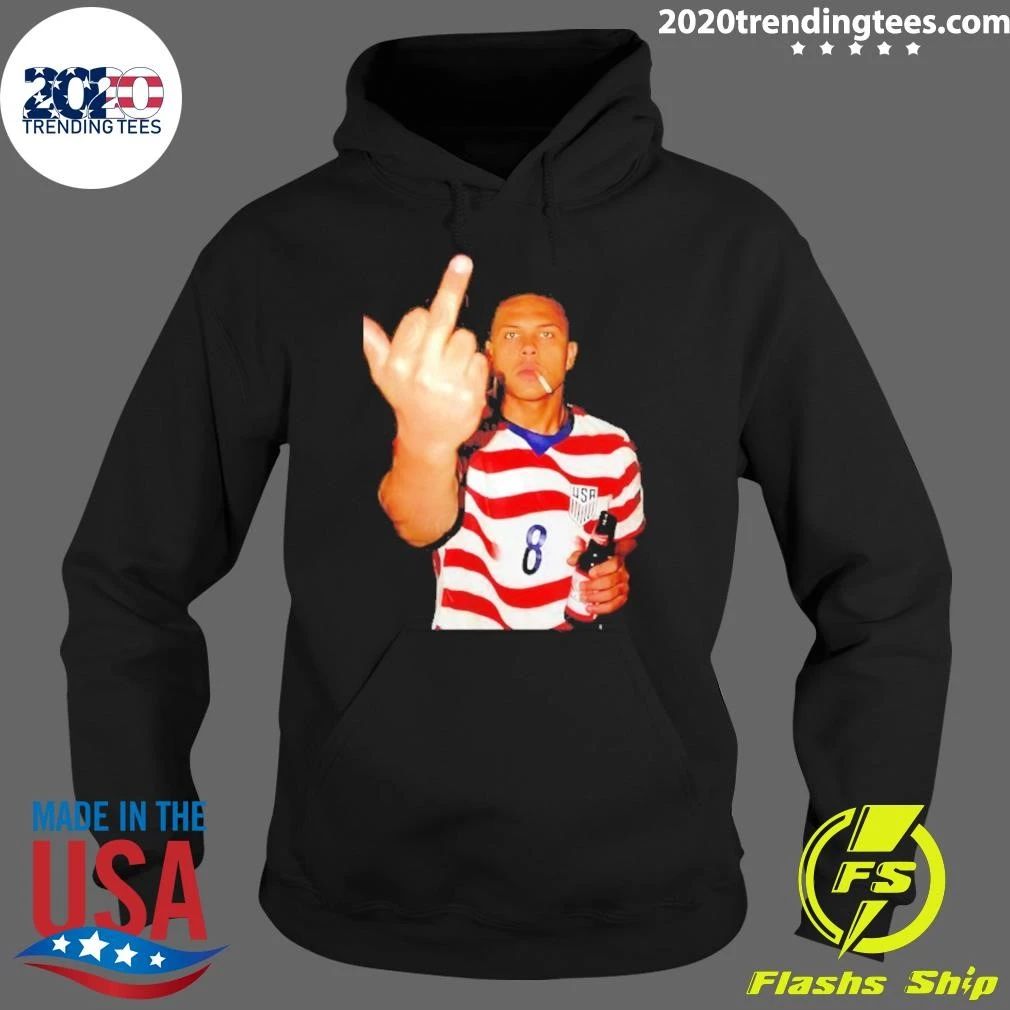 American Soccer The Middle Finger Gesture 6 Shirt