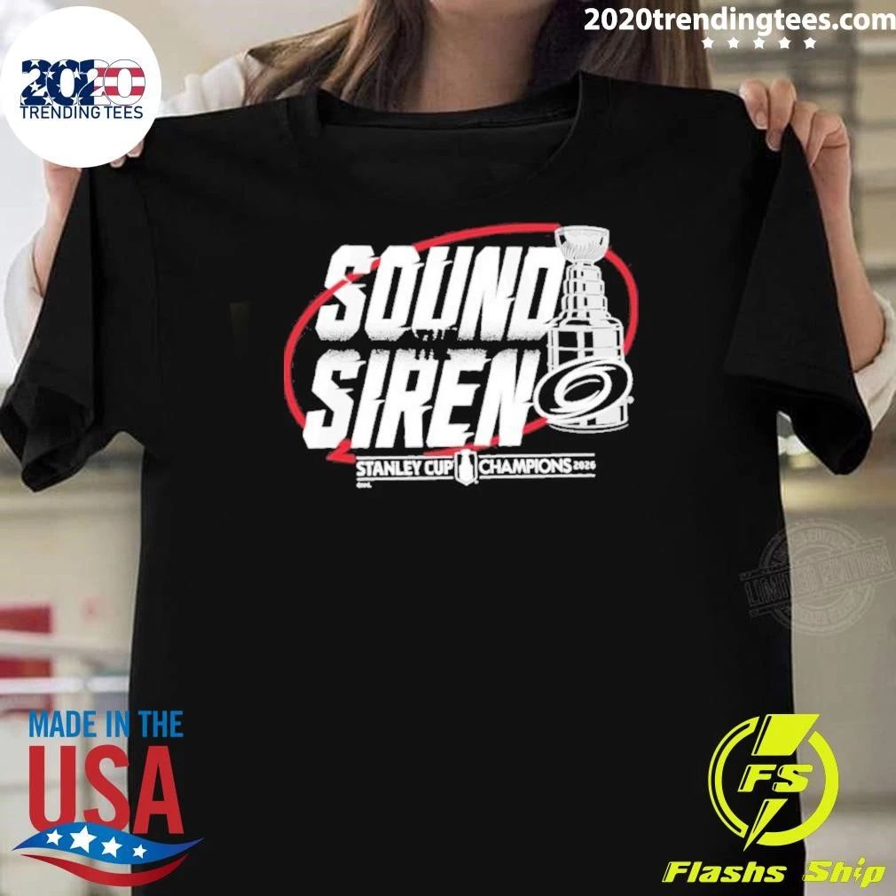 Carolina Hurricanes Red 2026 Stanley Cup Champions Parade Shirt