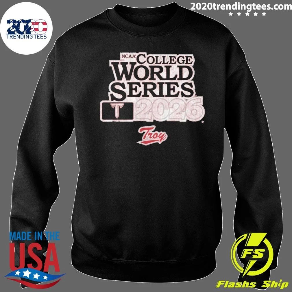Troy Baseball 2026 College World Series Shirt