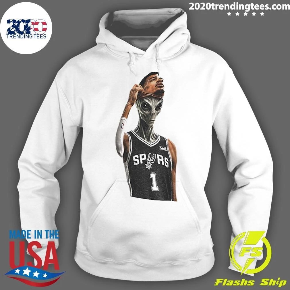 Alien Mask Victor Wembanyama San Antonio Spurs Basketball Nba 2026 Shirt