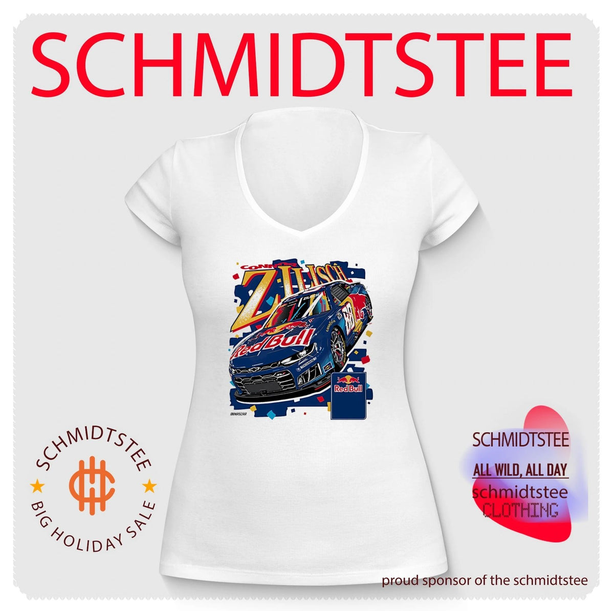 NASCAR Connor Zilisch number 88 screen printed graphic car shirt