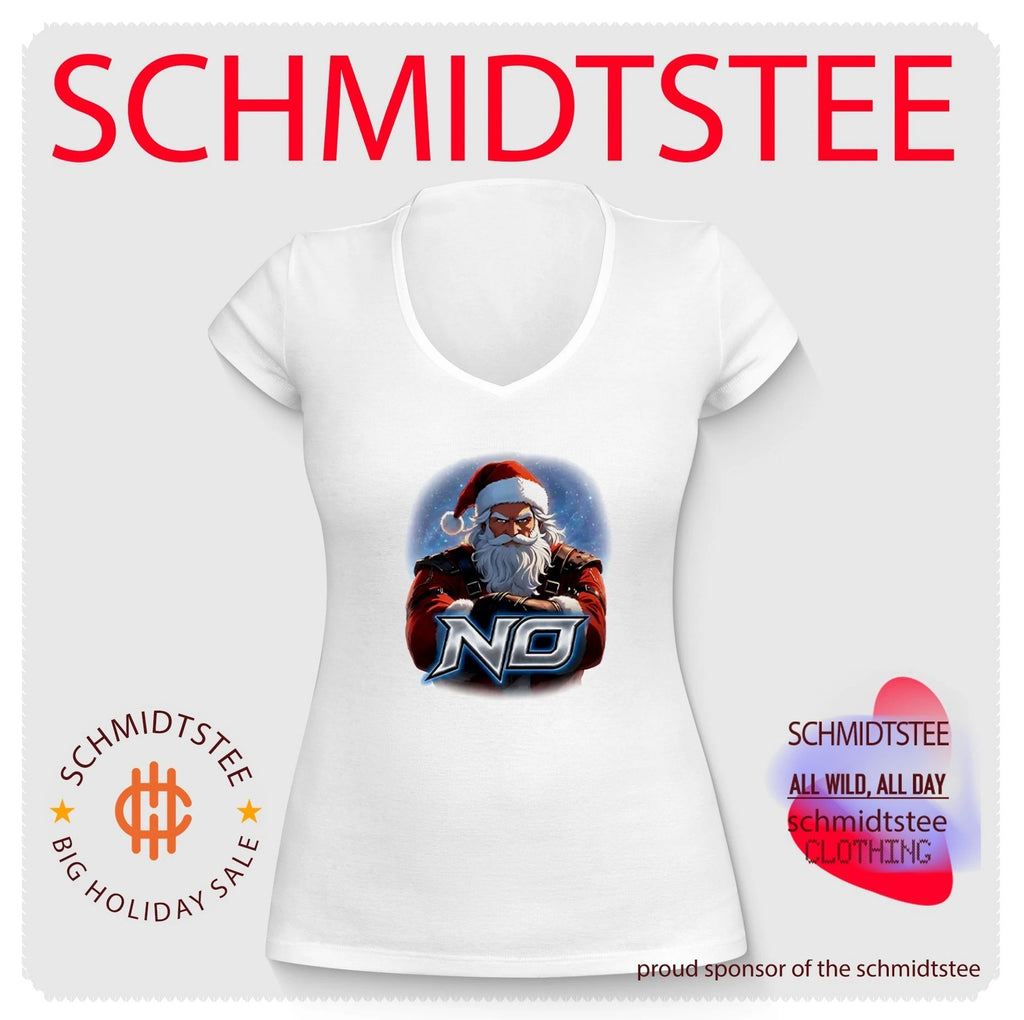 Santa Says No graphic shirt