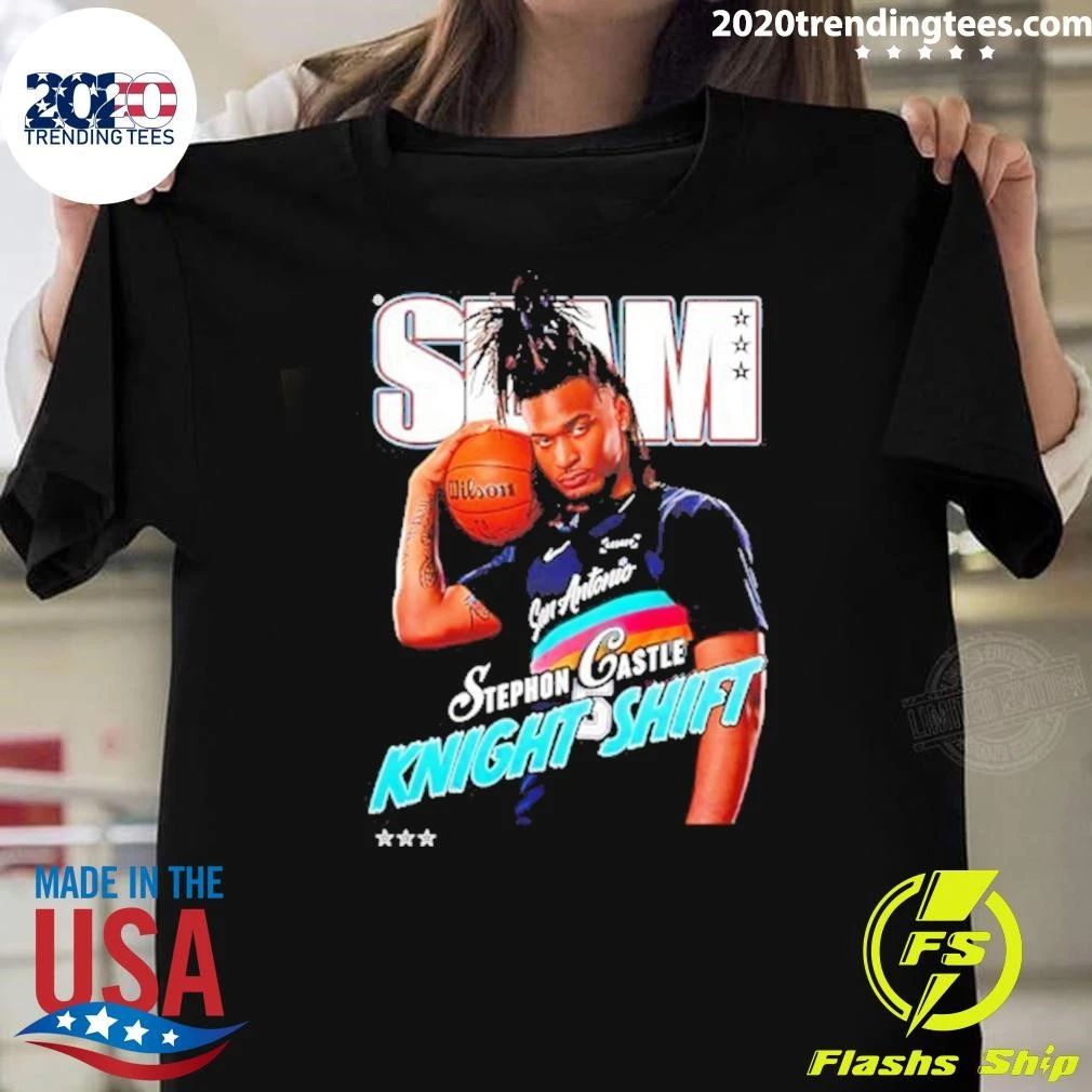 San Antonio Spurs Stephon Castle Knight Shift Shirt
