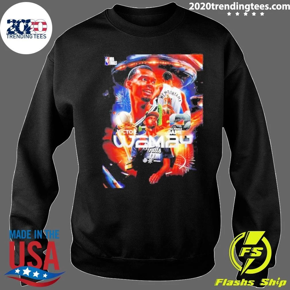 Victor Wemby 2026 NBA Finals Game Poster Shirt