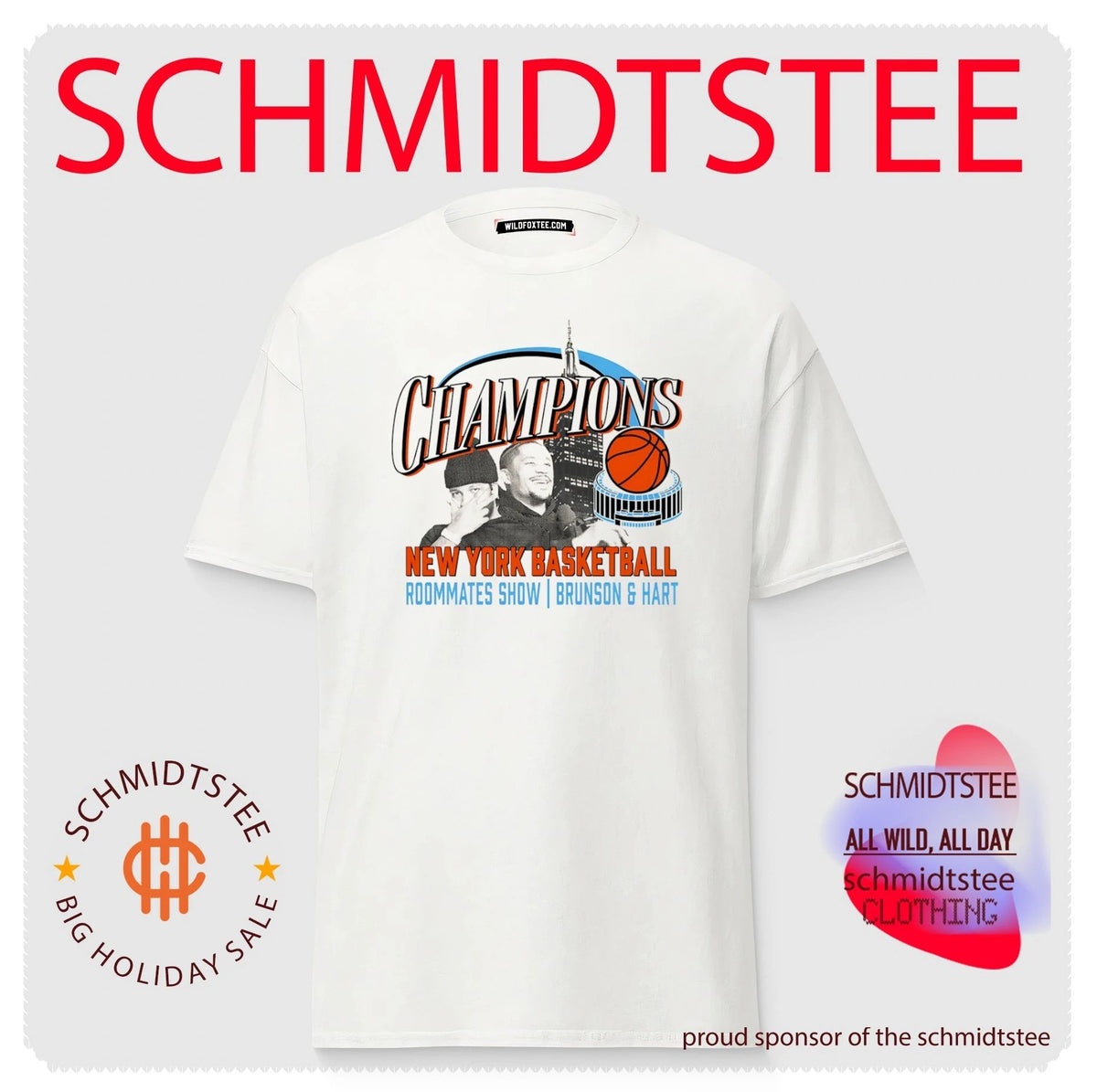 New York Basketball 2026 Champions Brunson and Hart Roommates Banner Year shirt