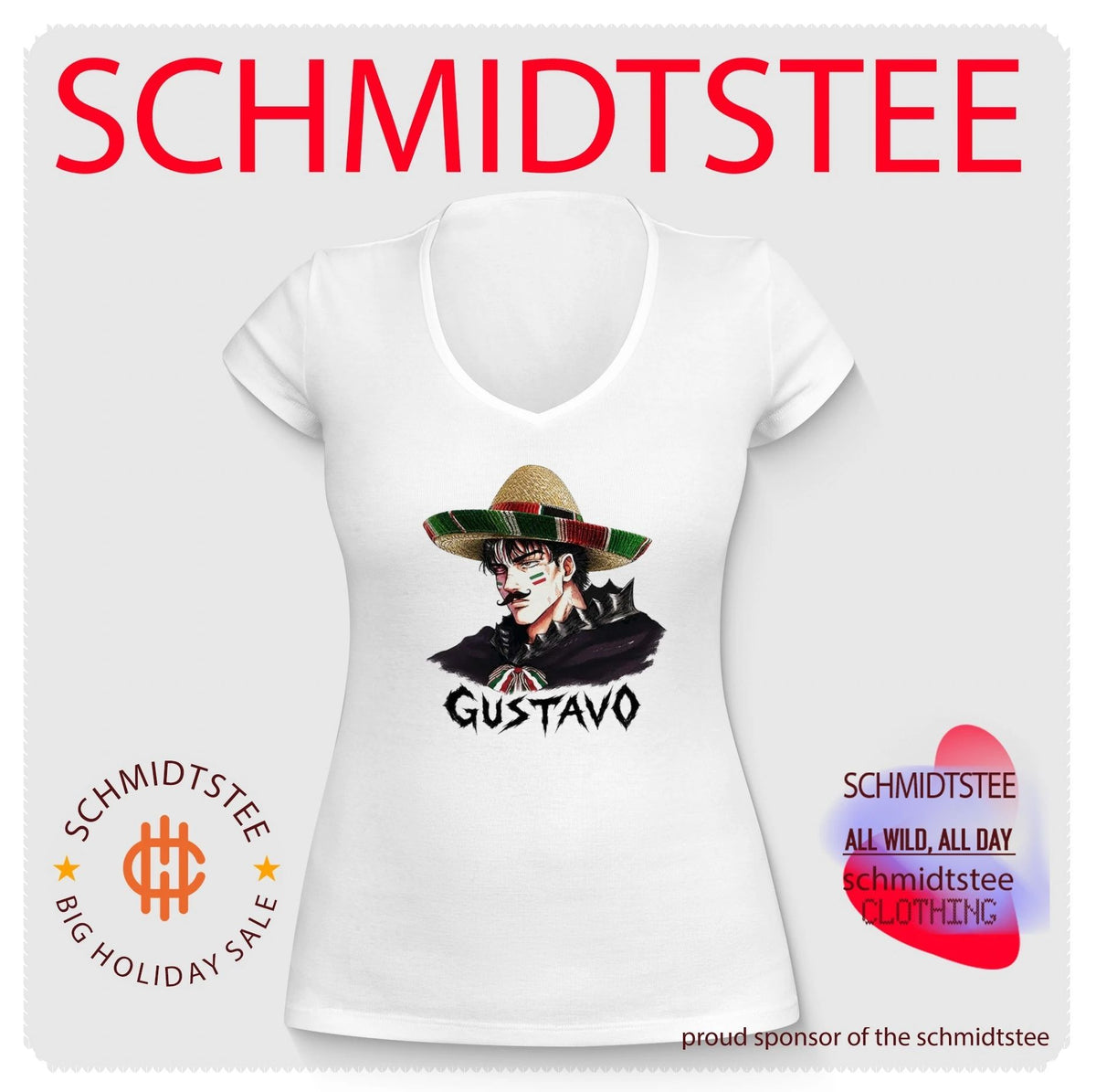 Gustavo Berserk Mexican Sombrero Meme Guts shirt