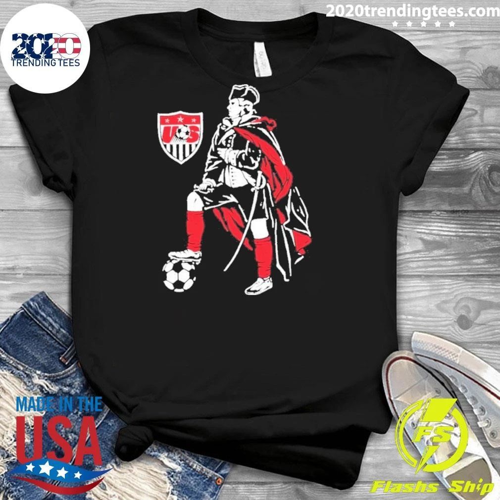 Usa Soccer Pose Shirt